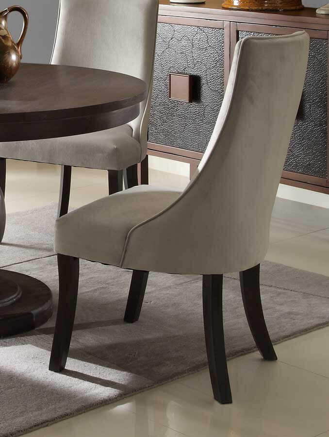 Dandelion Transitional Fabric/Wood Dining Chair by Homelegance