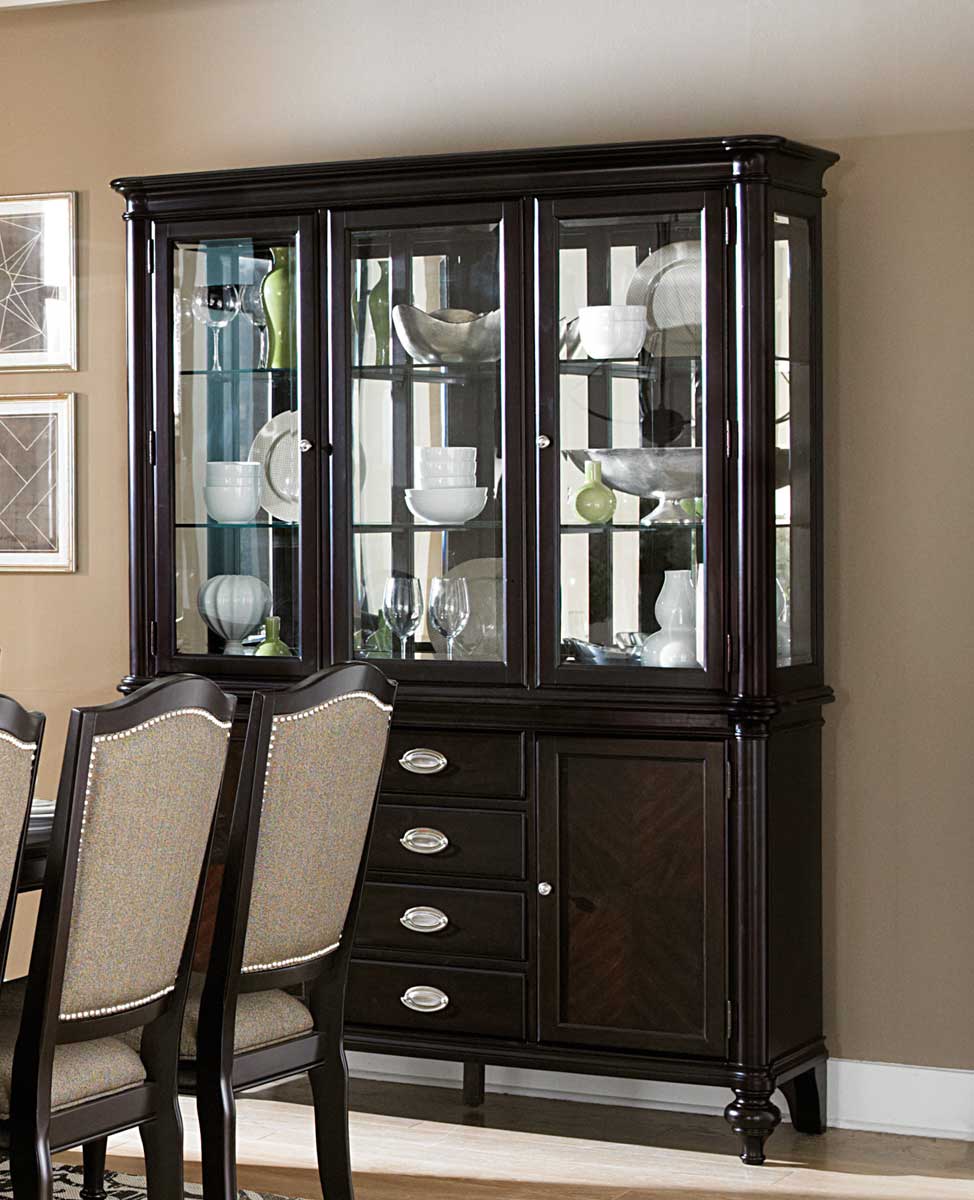 Marston Classic Glass/Wood China Cabinet