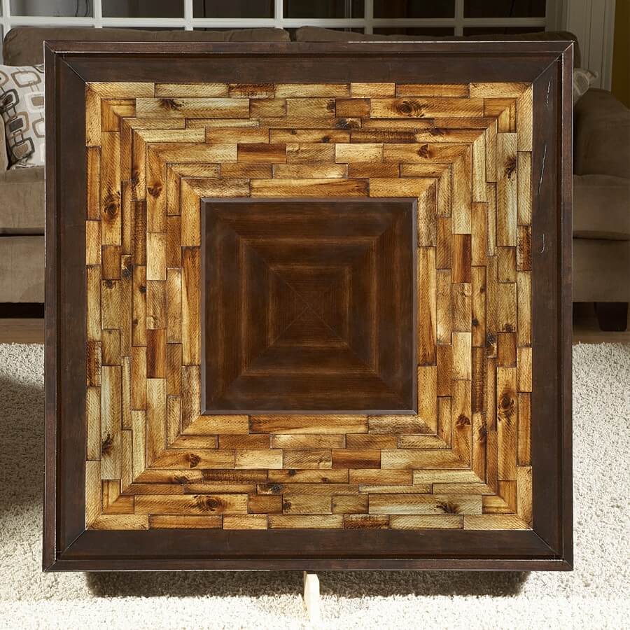 Vincent Glass Coffee Table by Homelegance