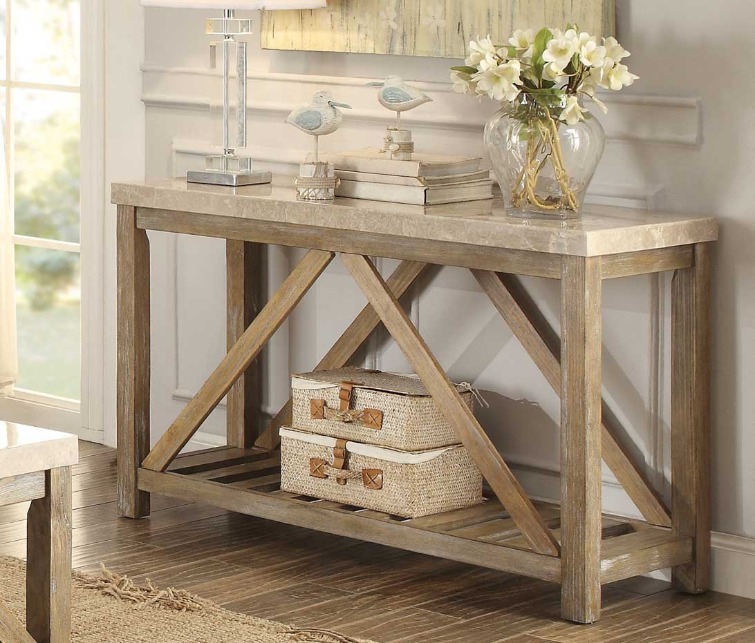 Ridley Marble Console Table