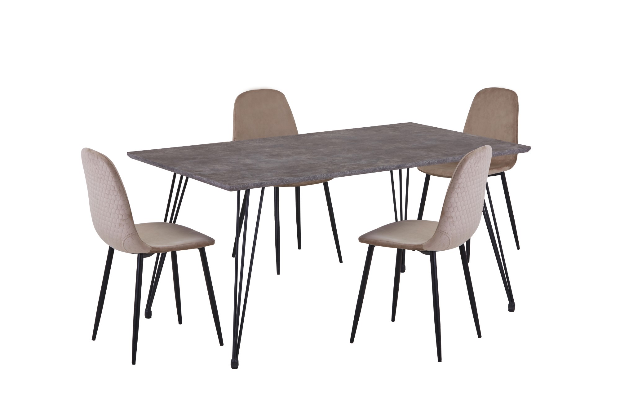 Heather Rectangular Melamine Dining Table