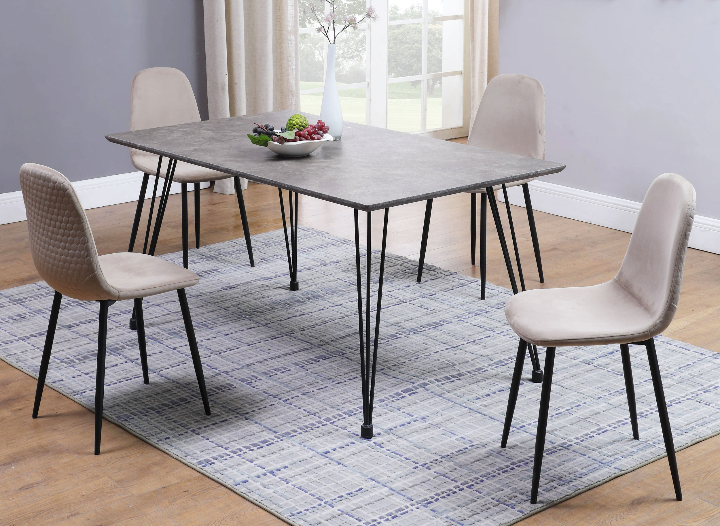 Heather Rectangular Melamine Dining Table