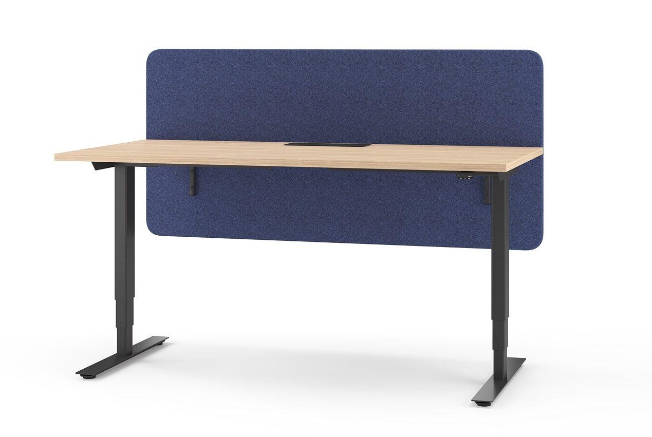 Easy 47.2" Adjustable 3-Column Sit-Stand Office Desk