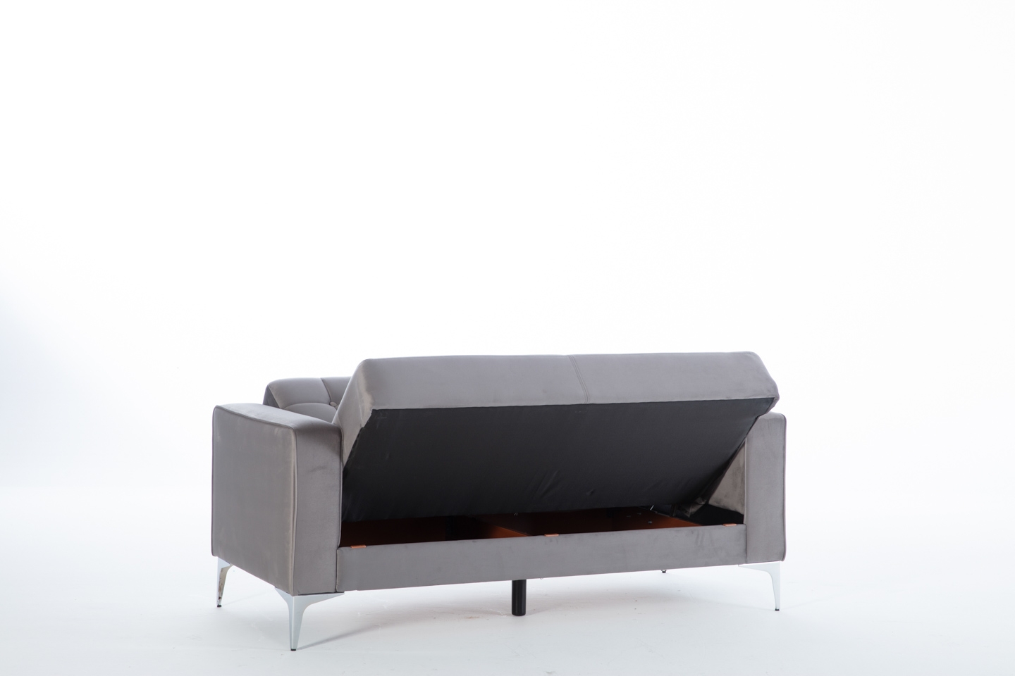 Hemera Fabric Storage Sleeper Loveseat