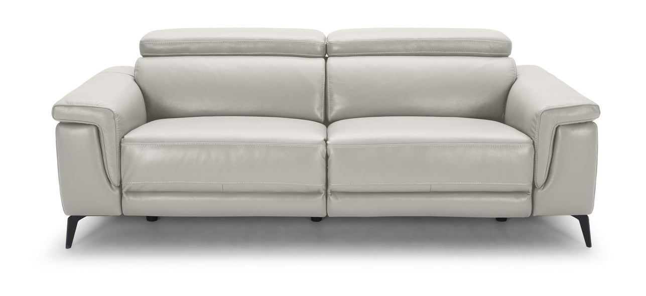 Hendrix Thick Top Grain Leather Match Recliner Living Room Set