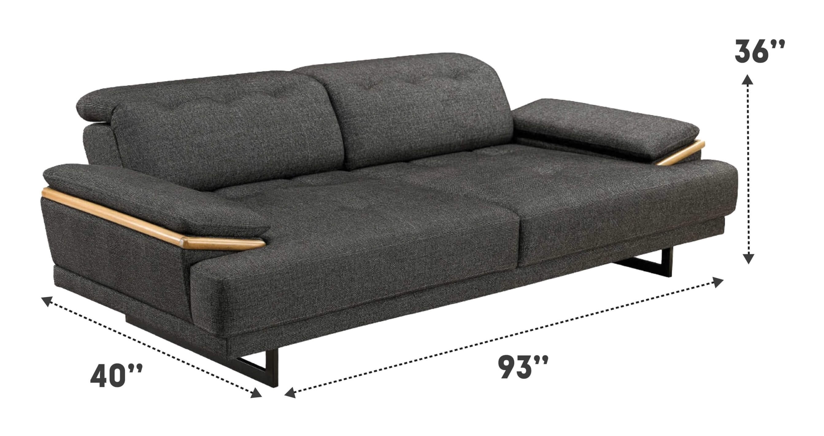 Hera Fabric Living Room Set