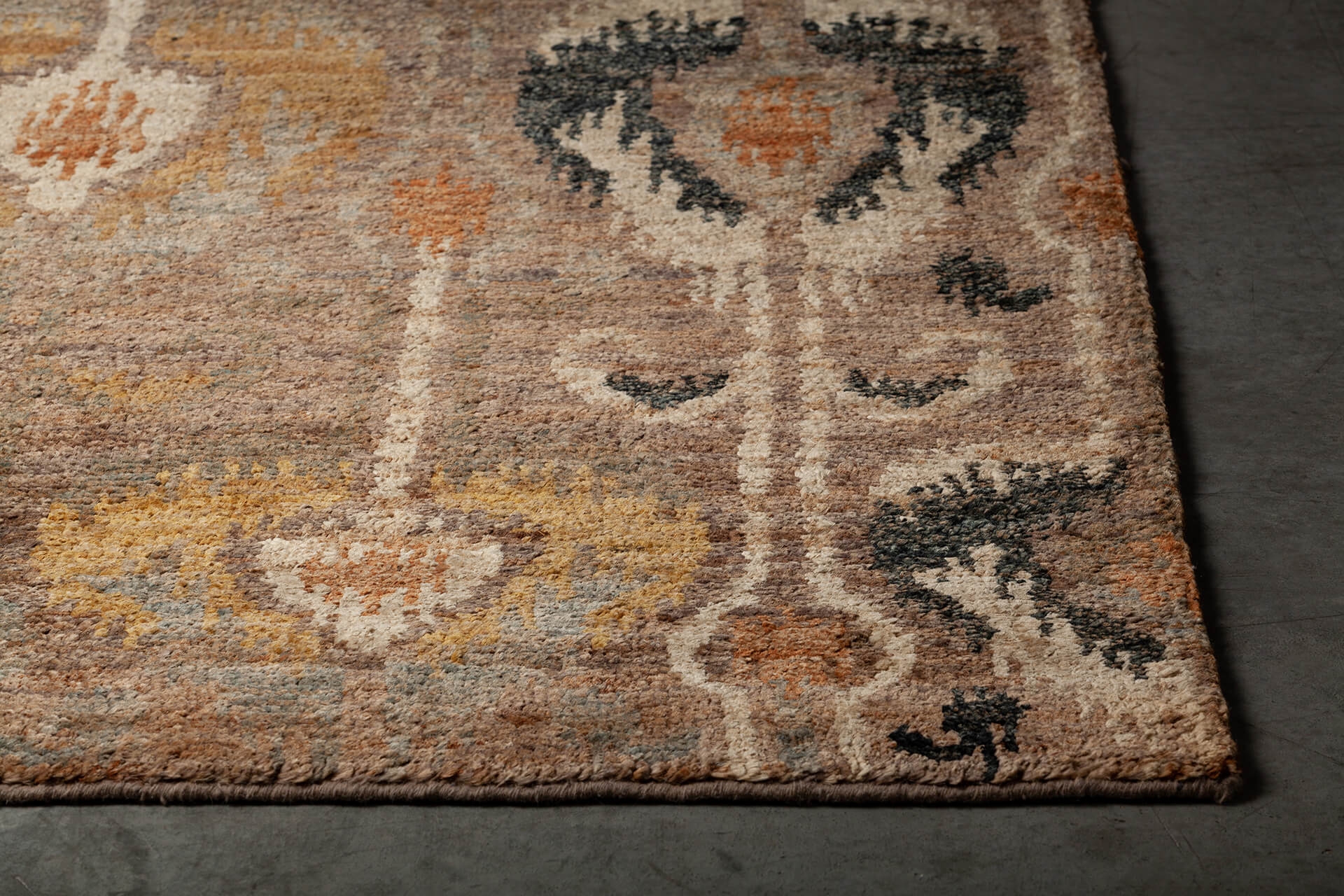 Hetty Jute Rectangular Hand-knotted Rug, 5' x 7'6"