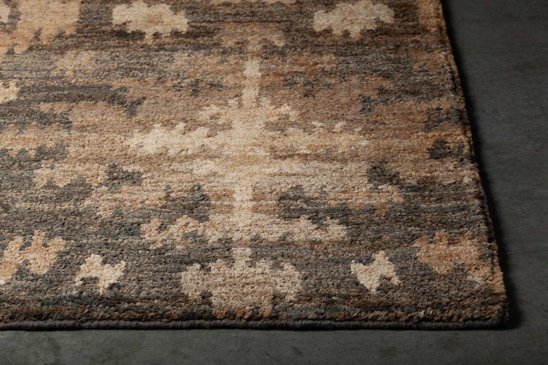 Hetty Jute Rectangular Hand-knotted Rug, 5' x 7'6"