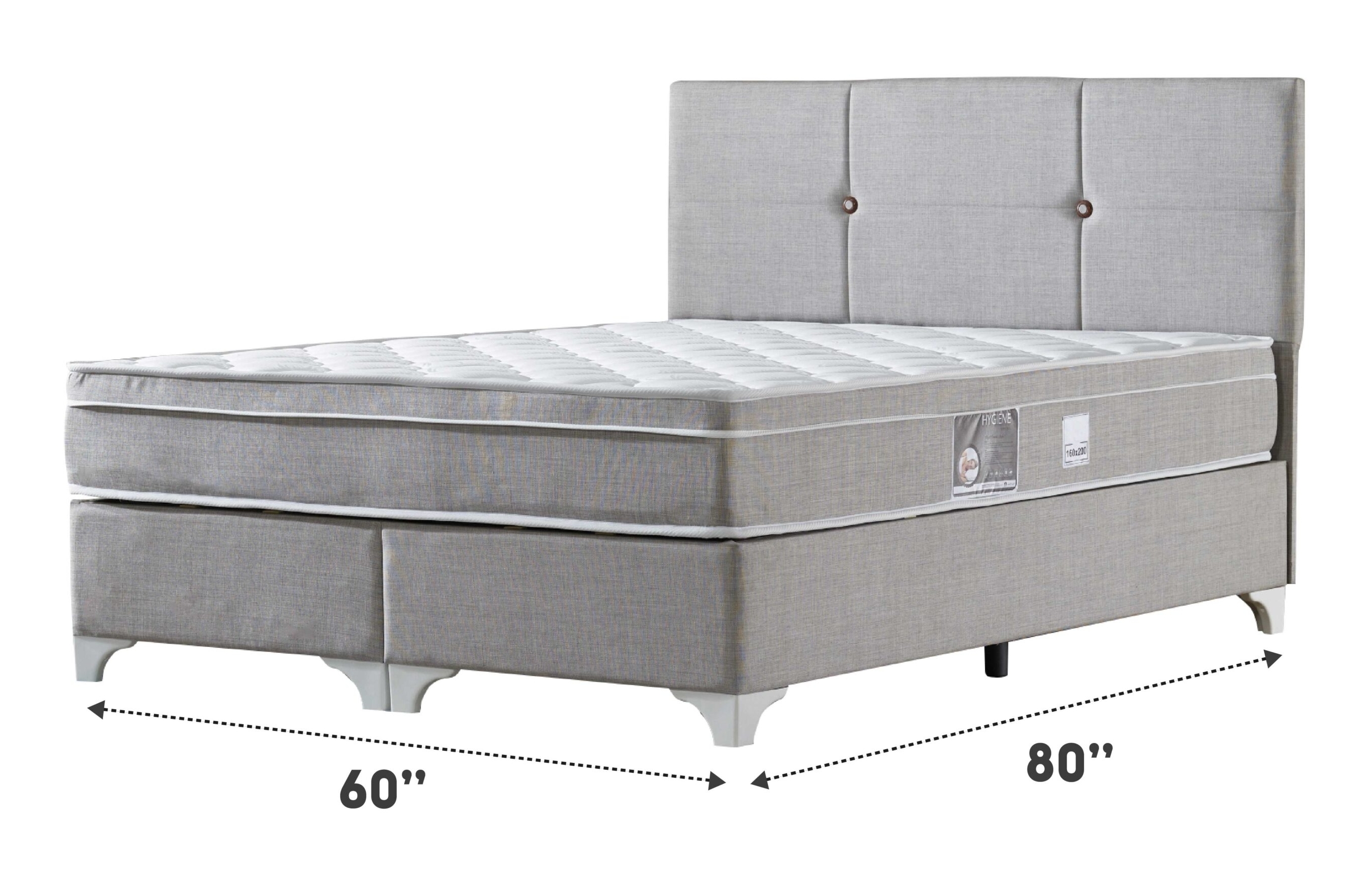 Hygiene Fabric Bed, Queen Size