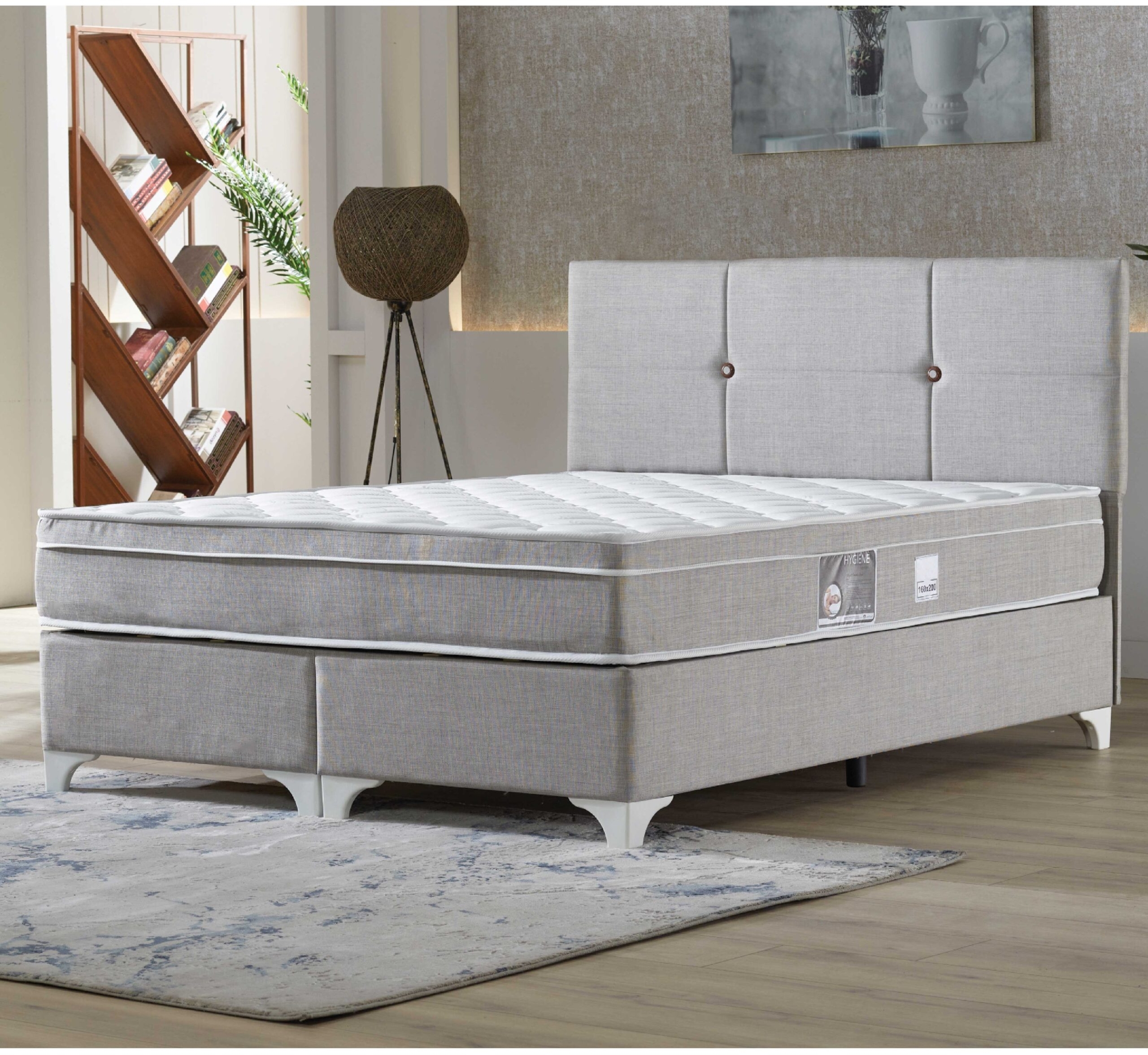 Hygiene Fabric Bed, Queen Size