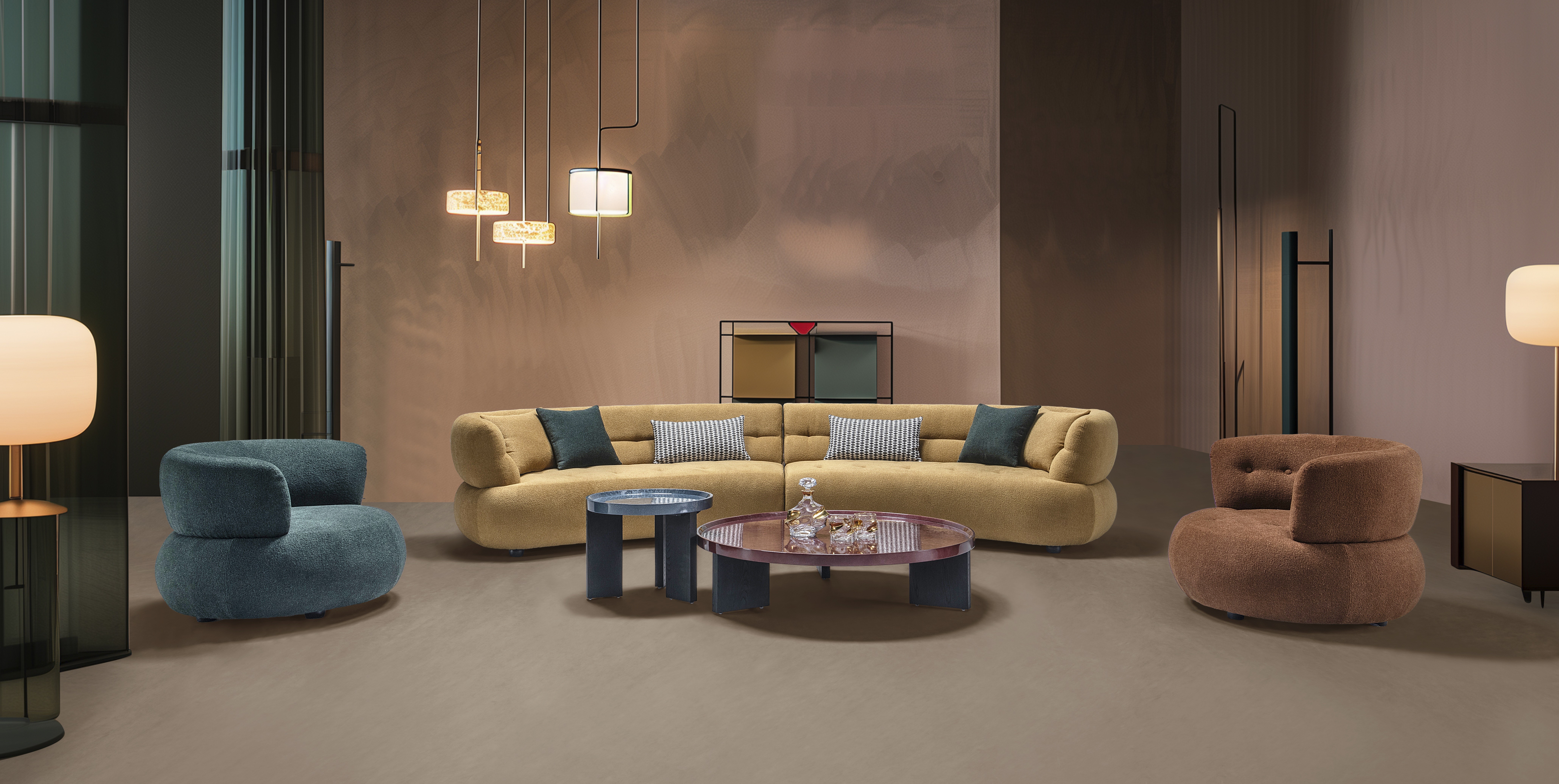 HF5509 Fabric Sofa