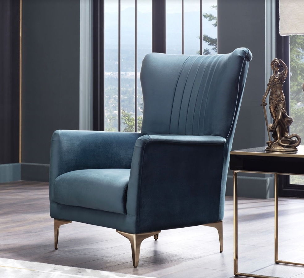 Carlino Fabric Accent Armchair