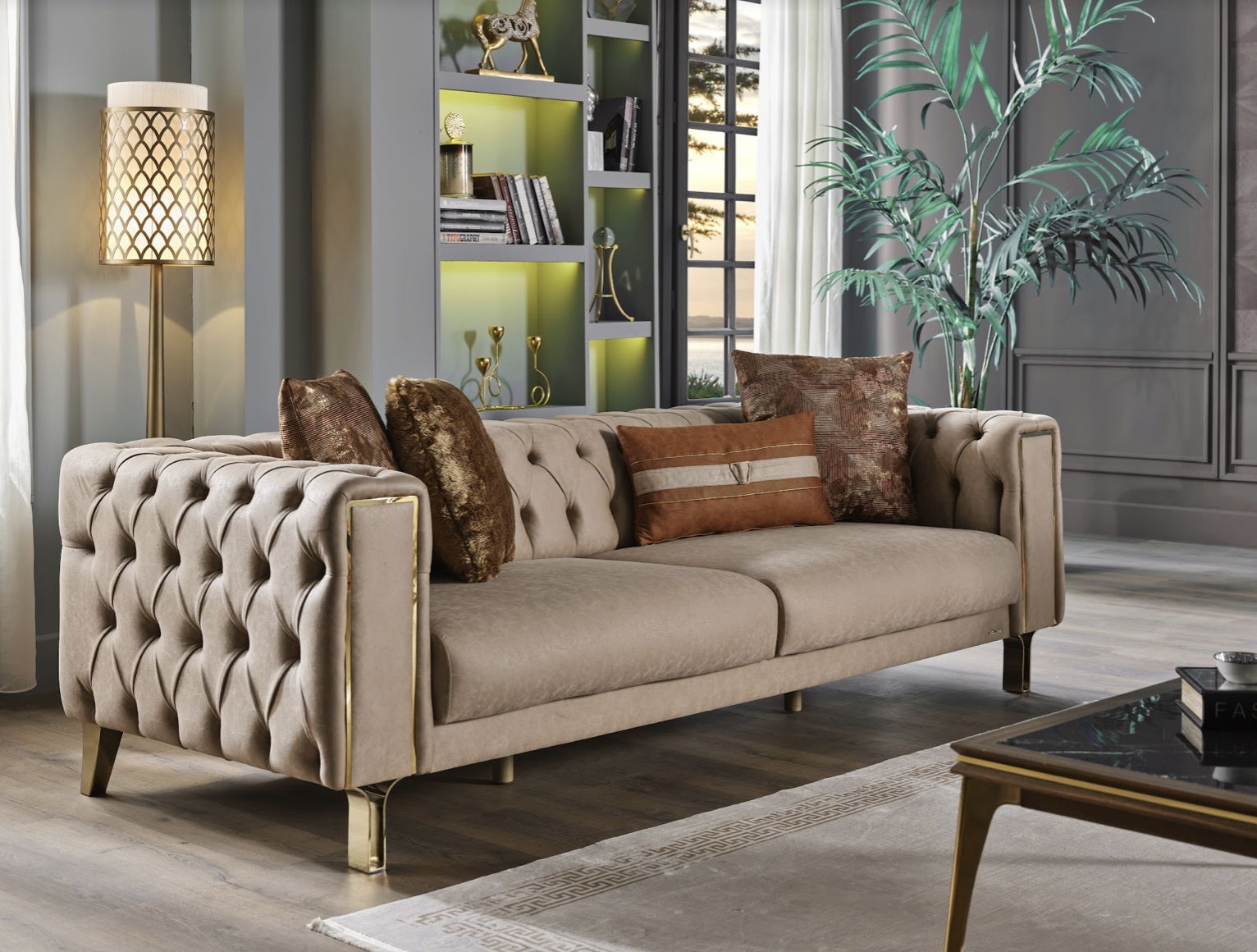 Montego Fabric Living Room Set