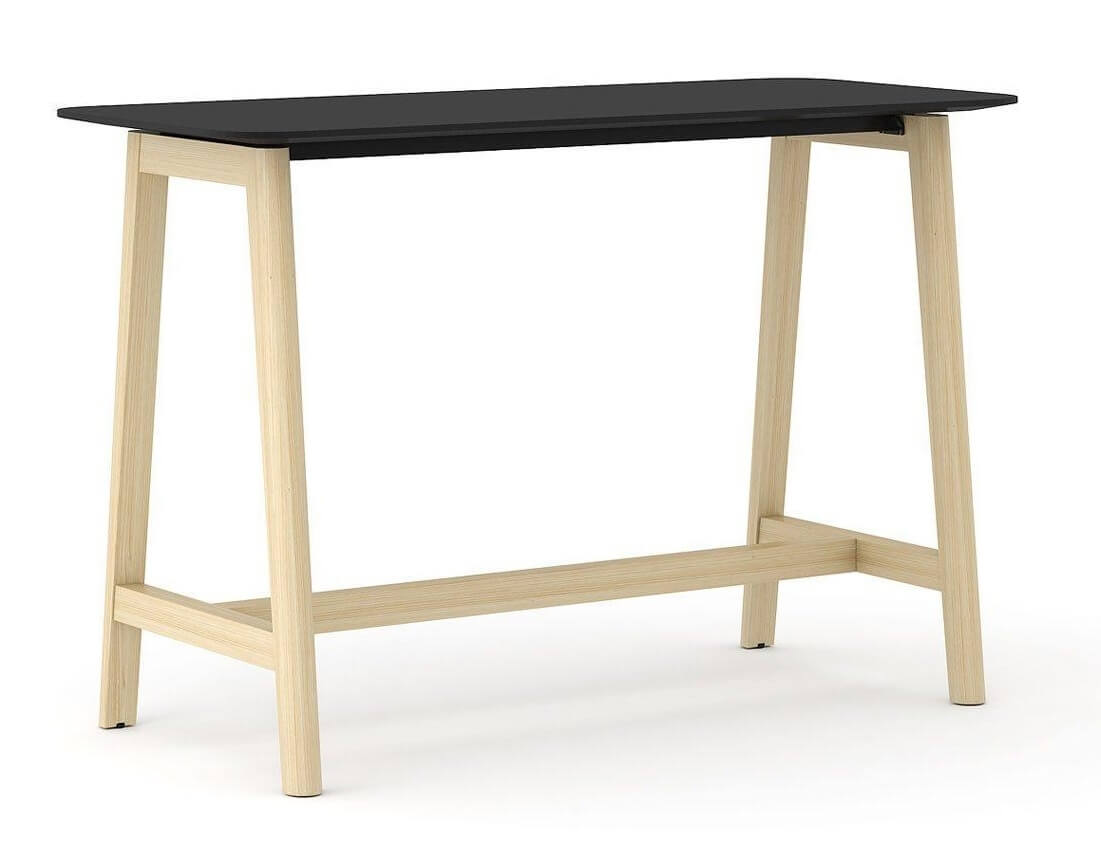 Nova Wood High Conference Set (Hight Table W47.2" w/Media Wall)