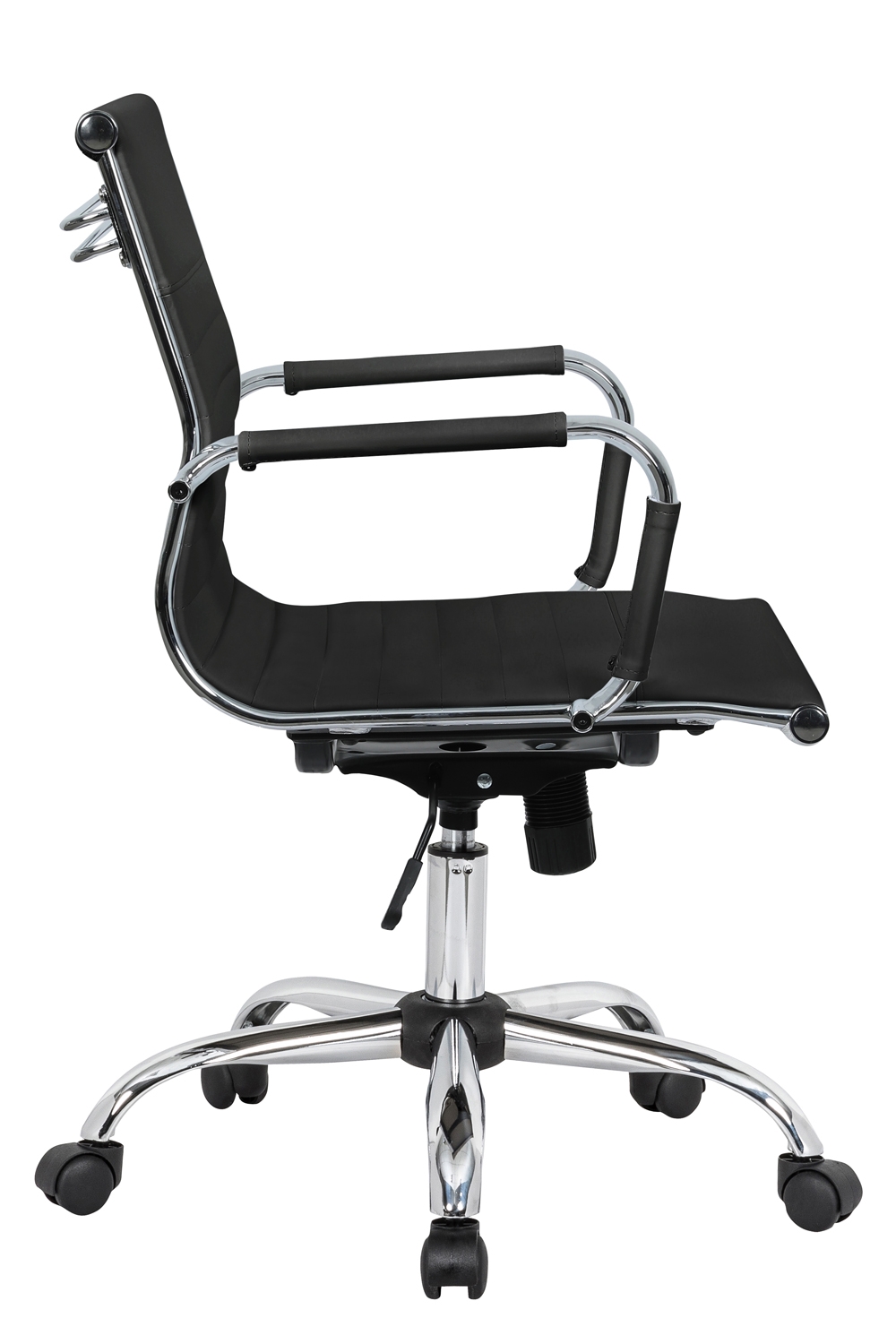 Hairs Leatherette Office Chair