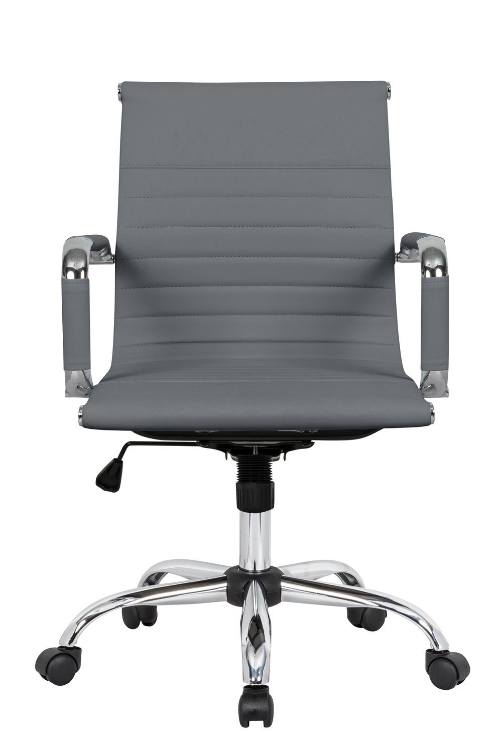 Hairs Leatherette Office Chair