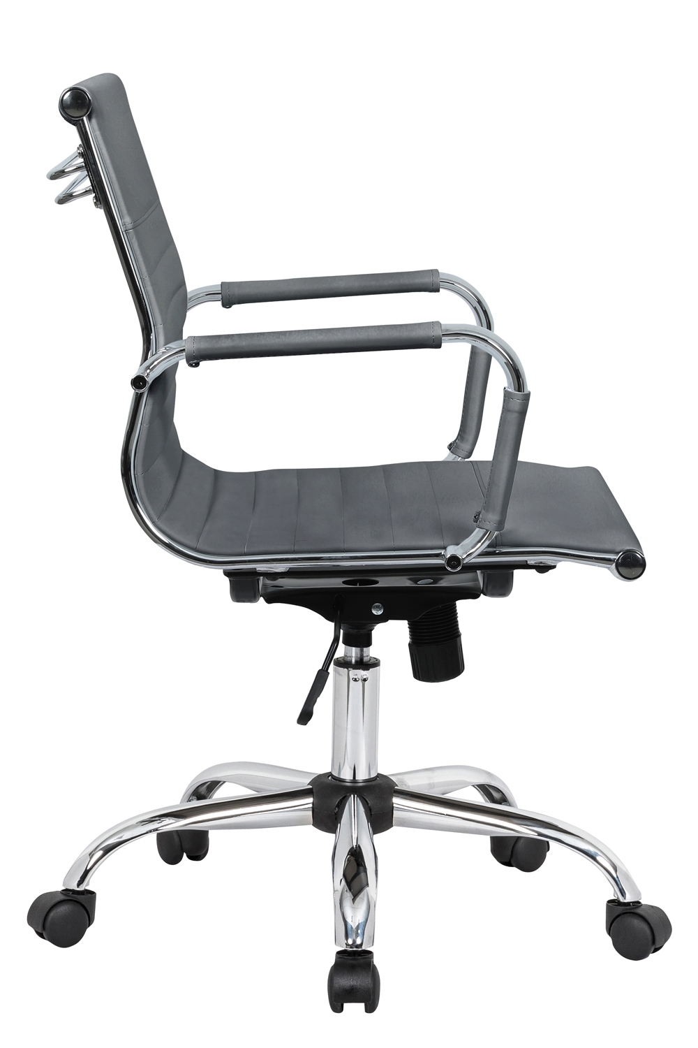 Hairs Leatherette Office Chair