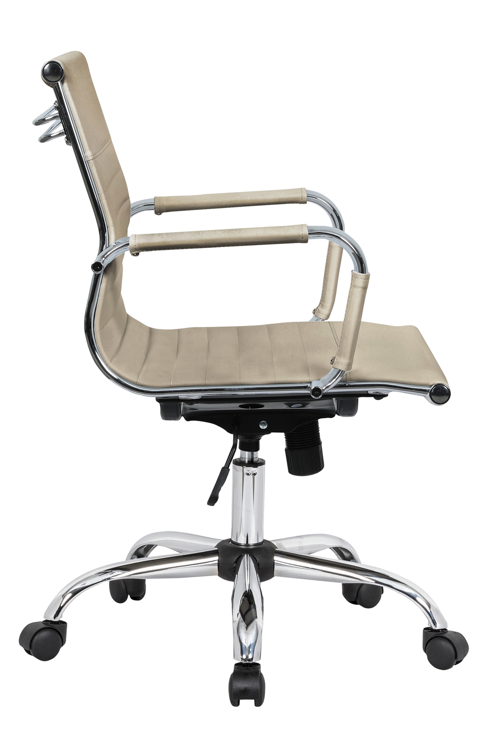 Hairs Leatherette Office Chair