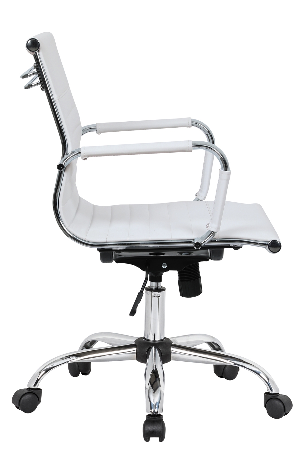 Hairs Leatherette Office Chair