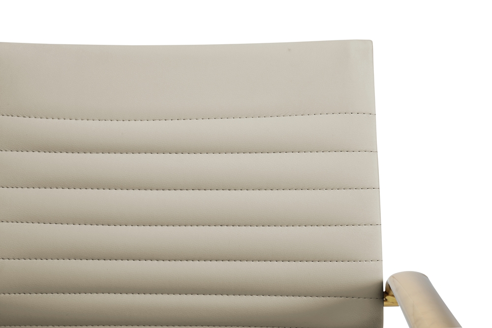 Hairs Leatherette Office Chair