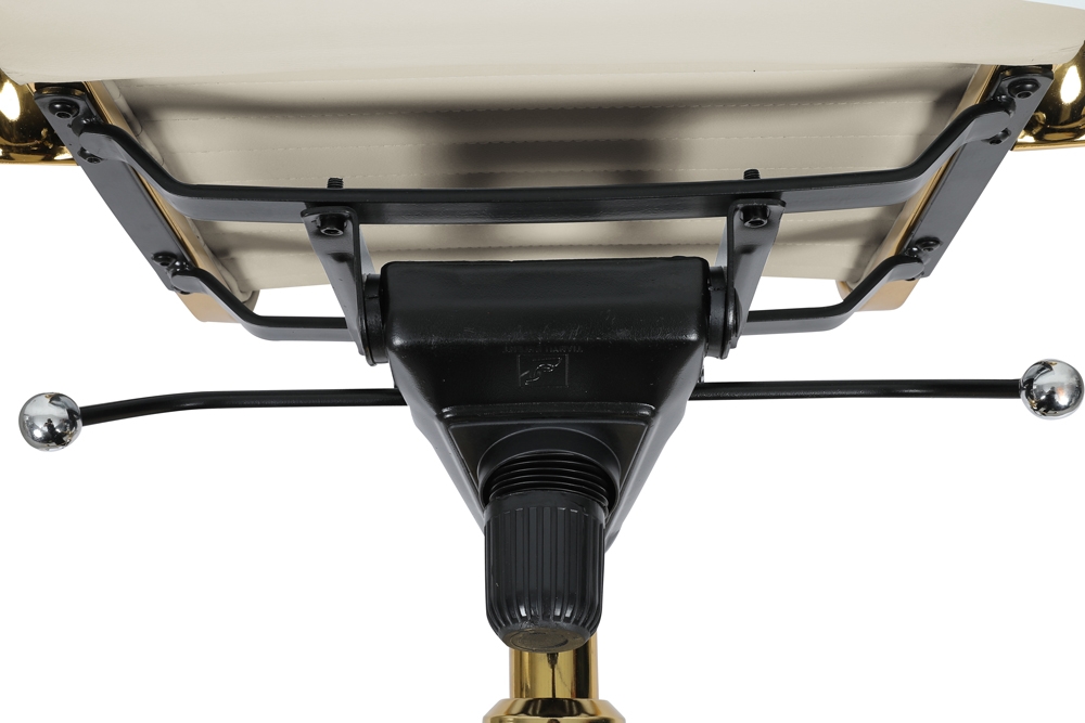 Hairs Leatherette Office Chair