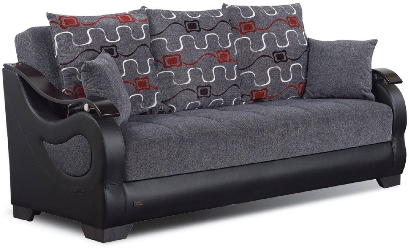 Arizona Fabric/Vinyl Storage Sofabed