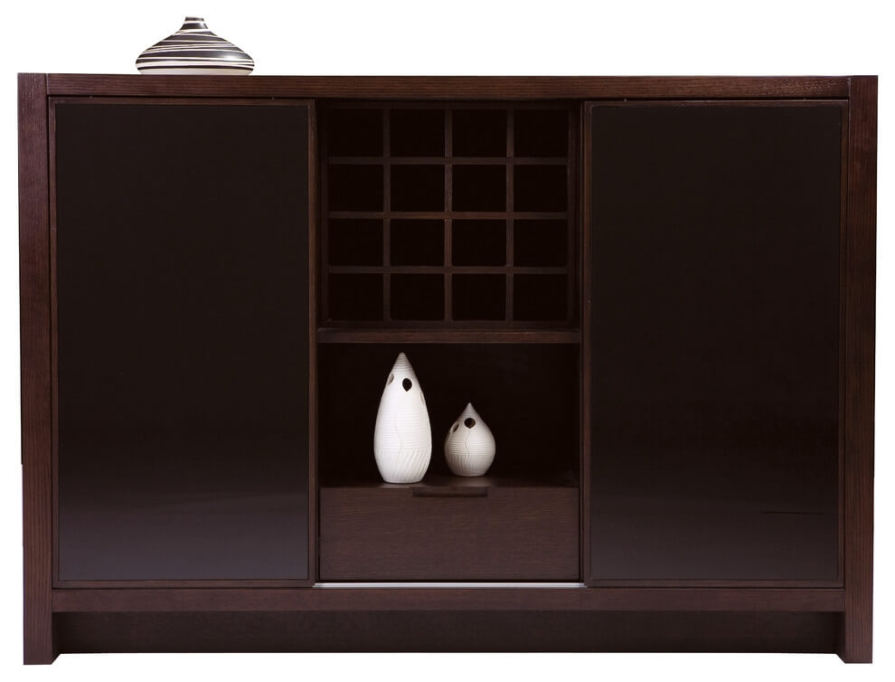 Reflex Glass/Wood Dining Set