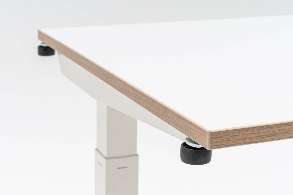 Compact Drive 55" x 27.5" Straight Ergonomic Sit-Stand Home/Office Desk