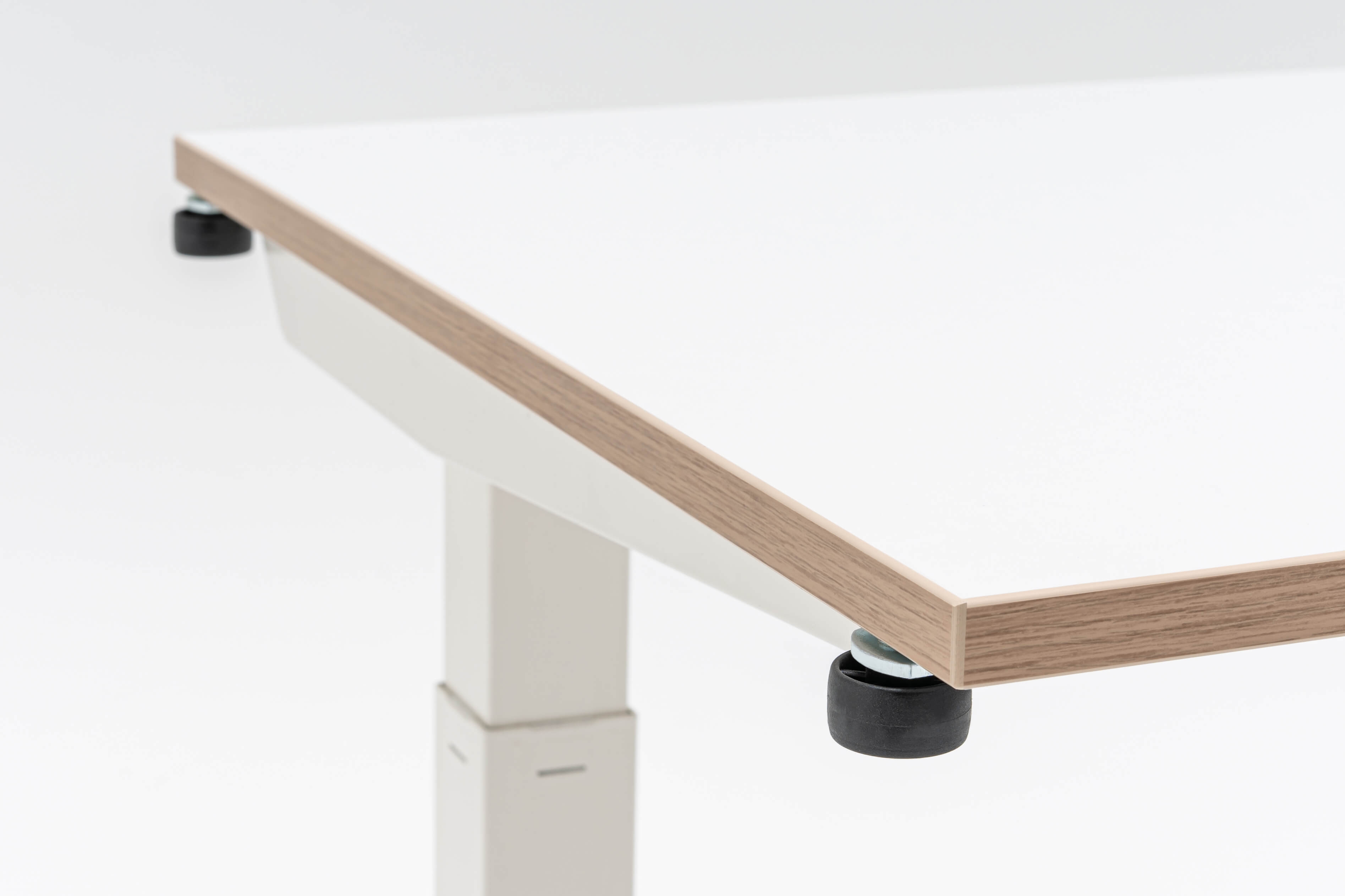 Compact Drive 55" x 23.6" Straight Ergonomic Sit-Stand Home/Office Desk
