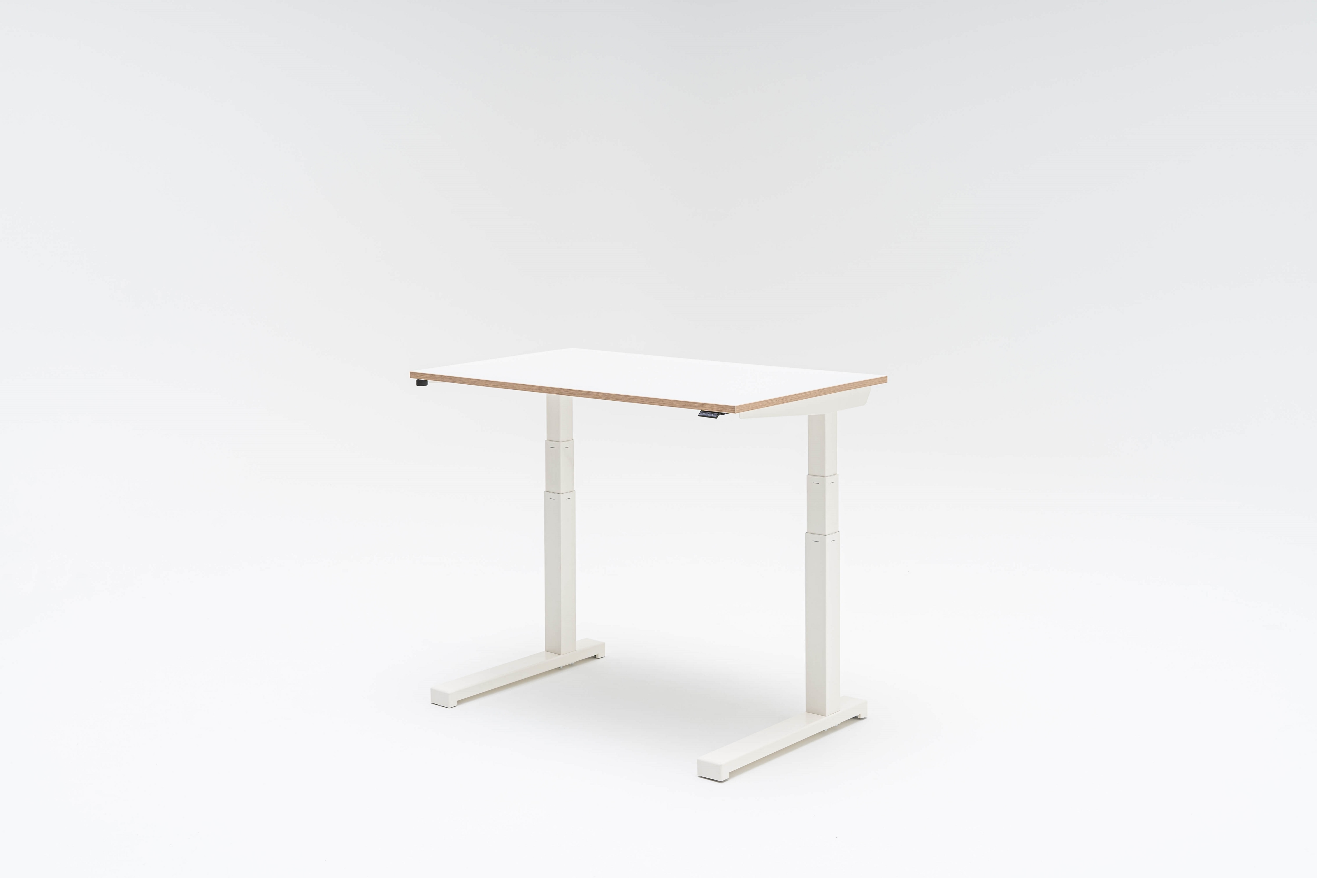 Compact Drive 47" x 27.5" Straight Ergonomic Sit-Stand Home/Office Desk