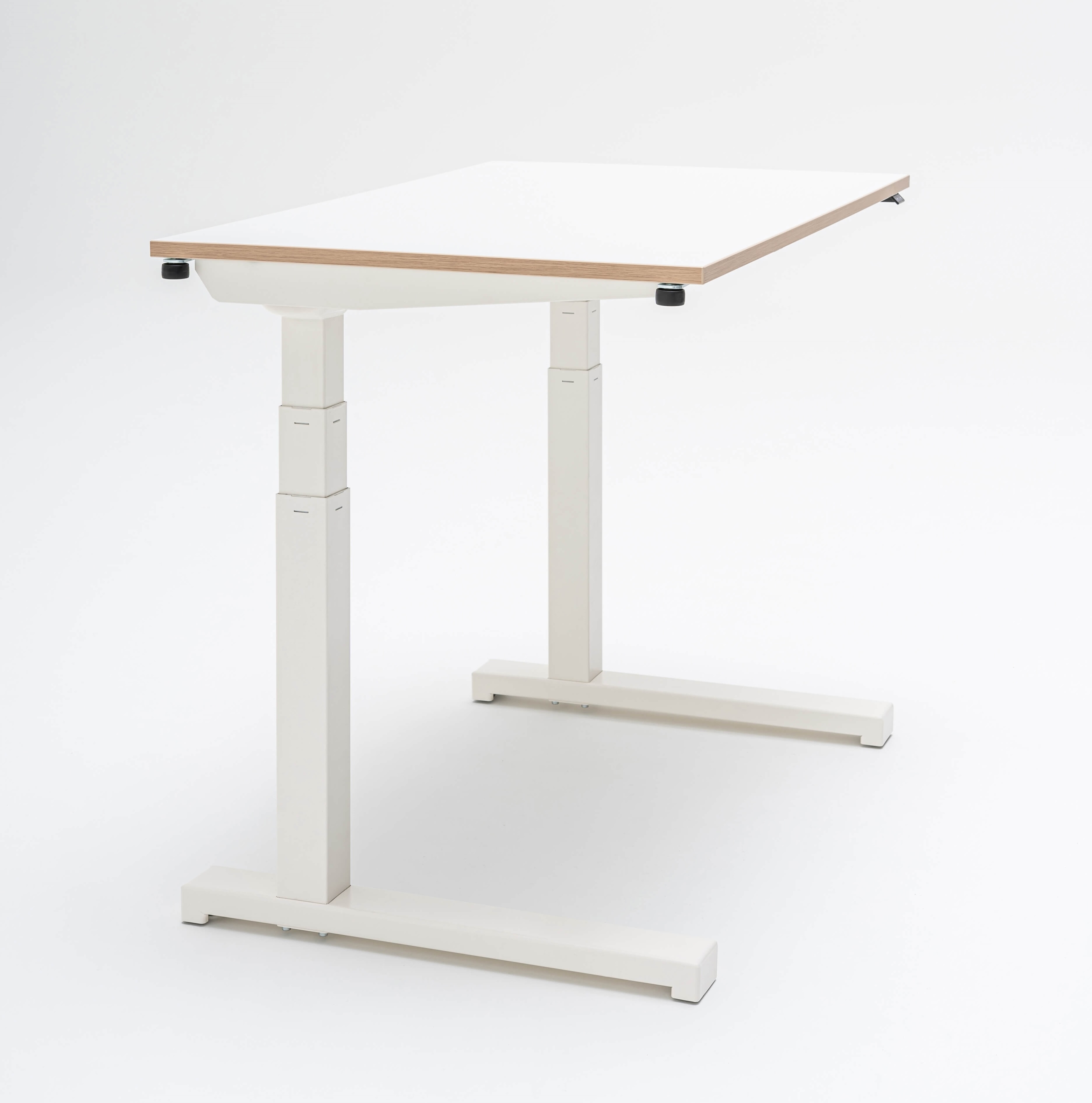 Compact Drive 47" x 27.5" Straight Ergonomic Sit-Stand Home/Office Desk