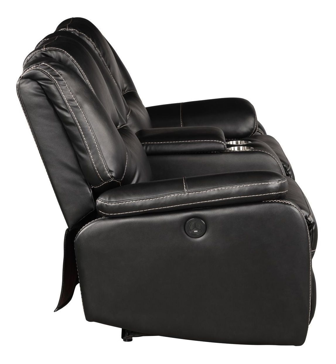 Hong Kong Faux Leather Power Reclining Living Room Set
