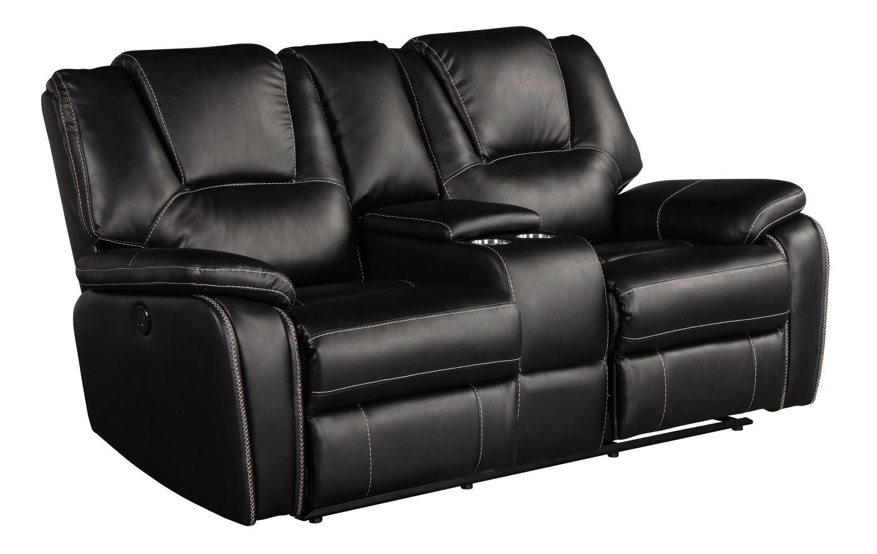 Hong Kong Faux Leather Power Reclining Living Room Set