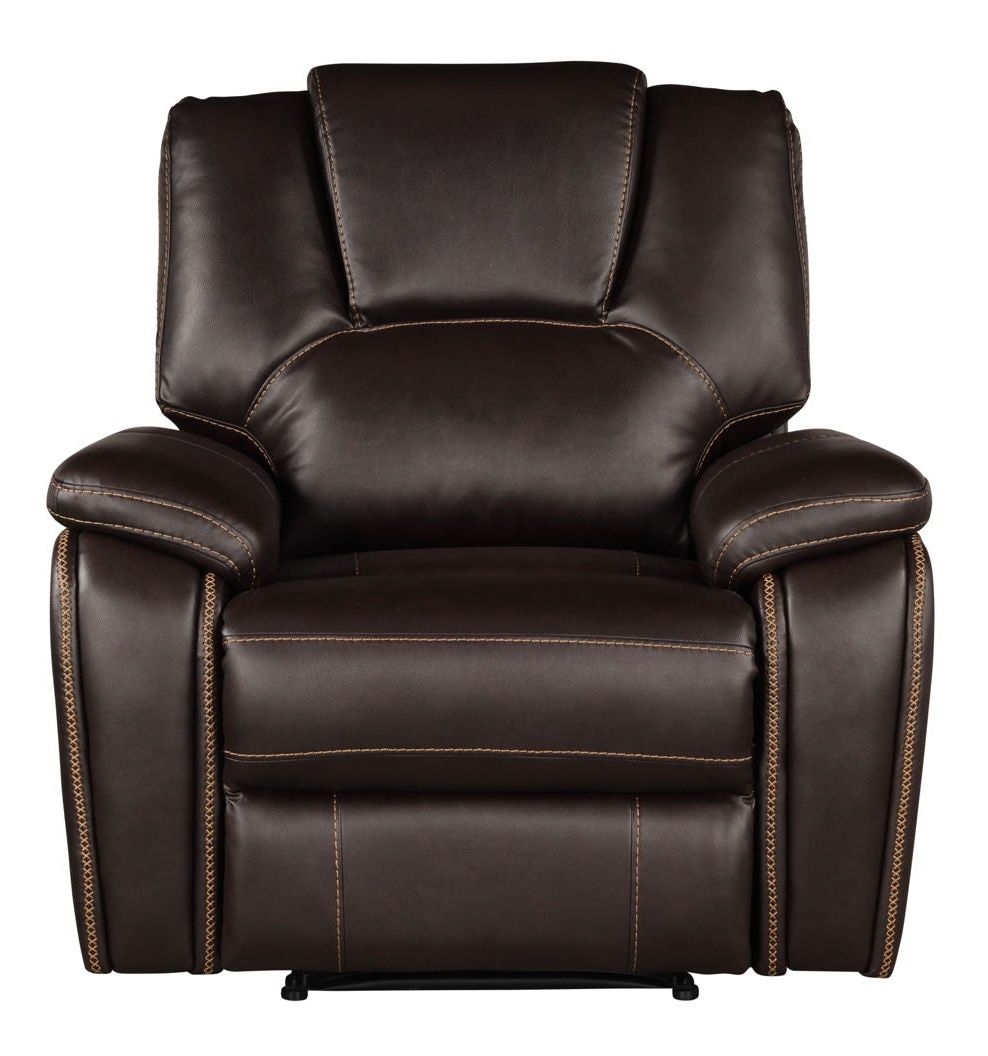 Hong Kong Faux Leather Power Reclining Living Room Set