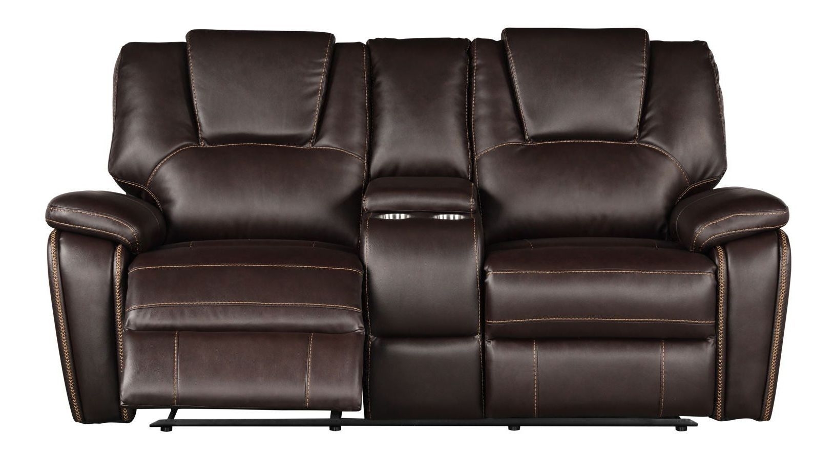 Hong Kong Faux Leather Power Reclining Loveseat