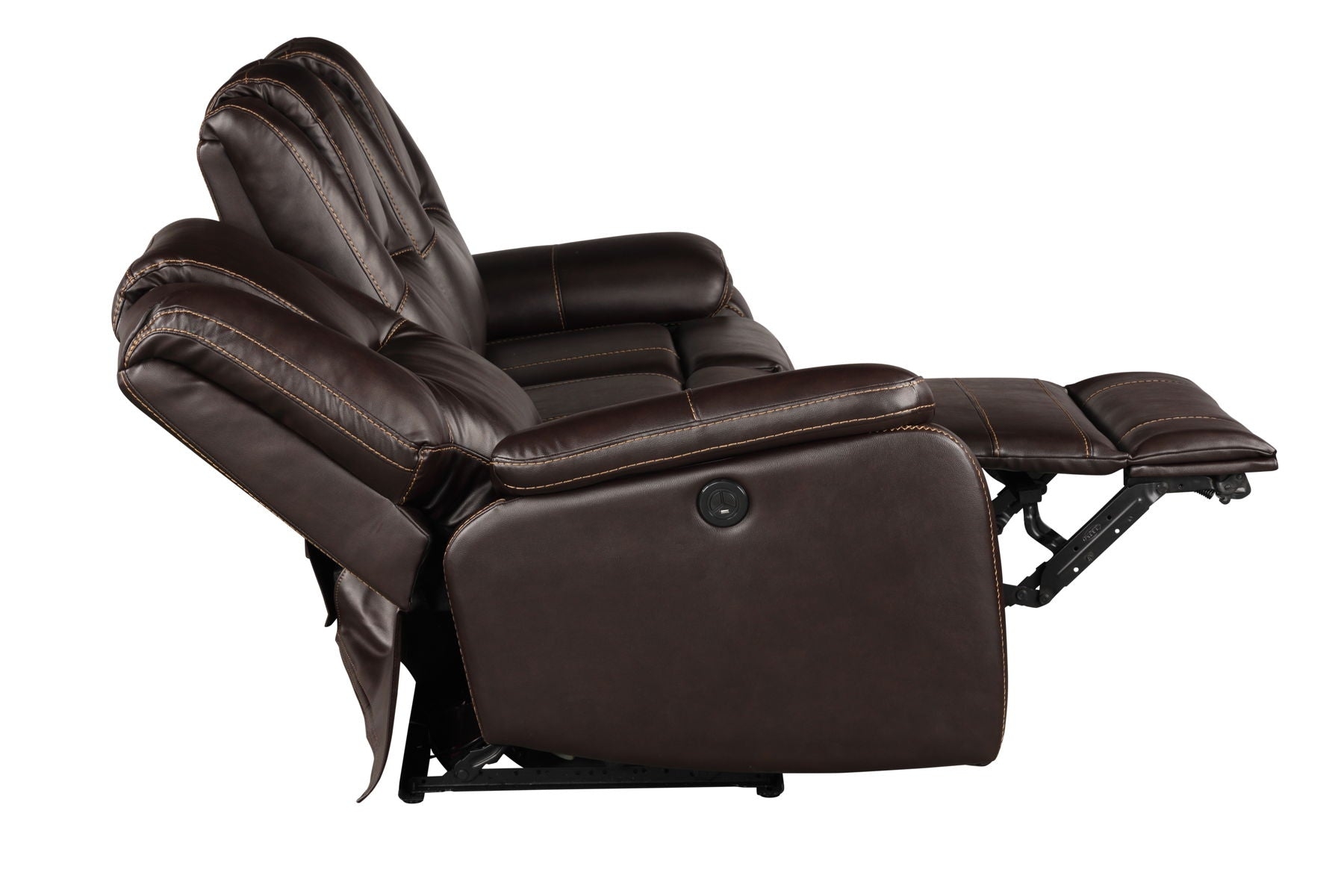 Hong Kong Faux Leather Power Reclining Living Room Set