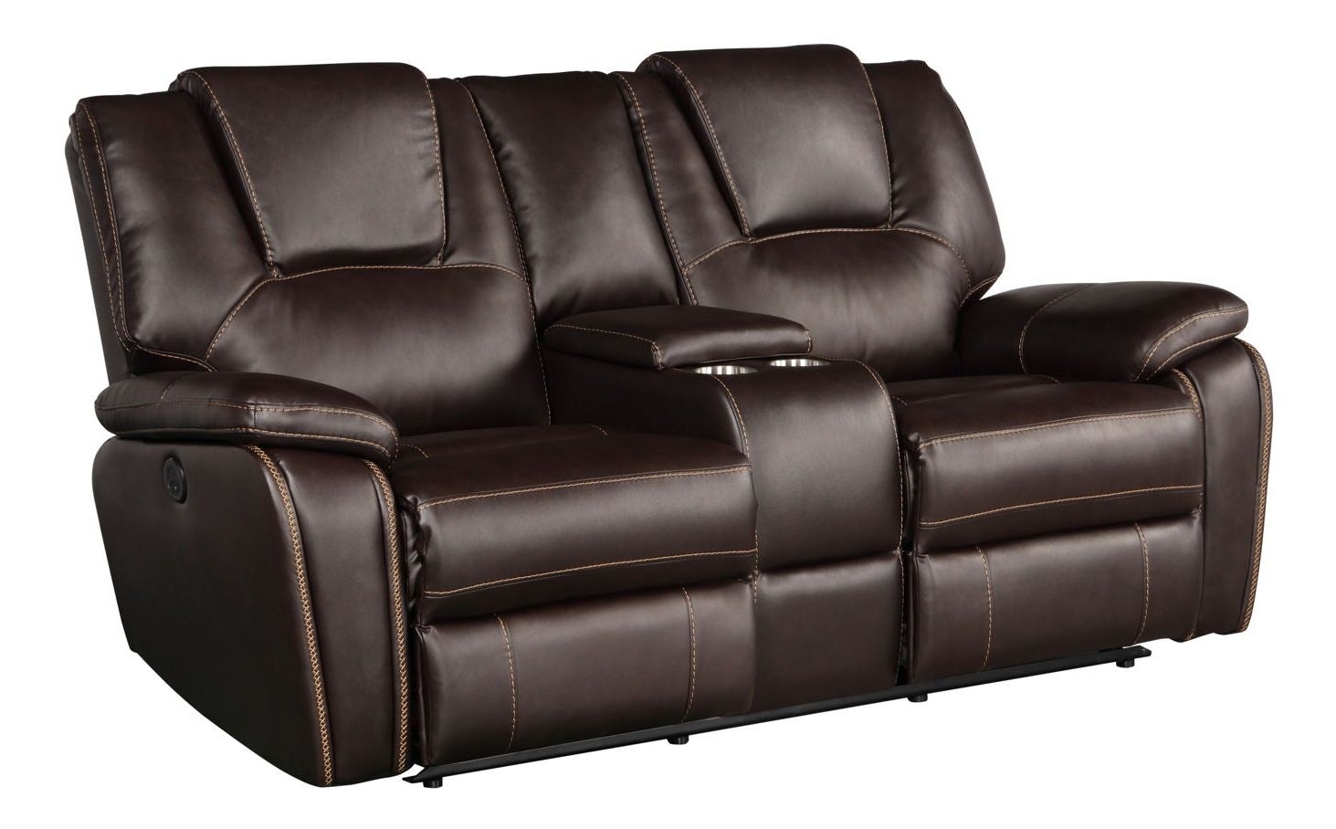 Hong Kong Faux Leather Power Reclining Living Room Set