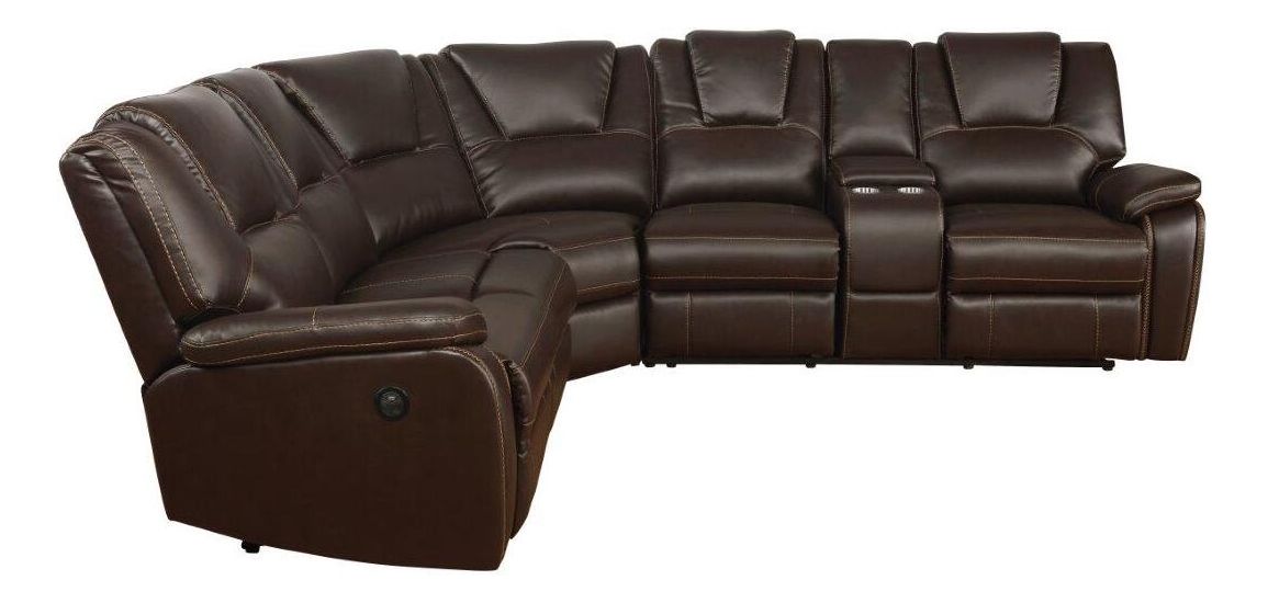 Hong Kong Faux Leather Power Reclining Sectional
