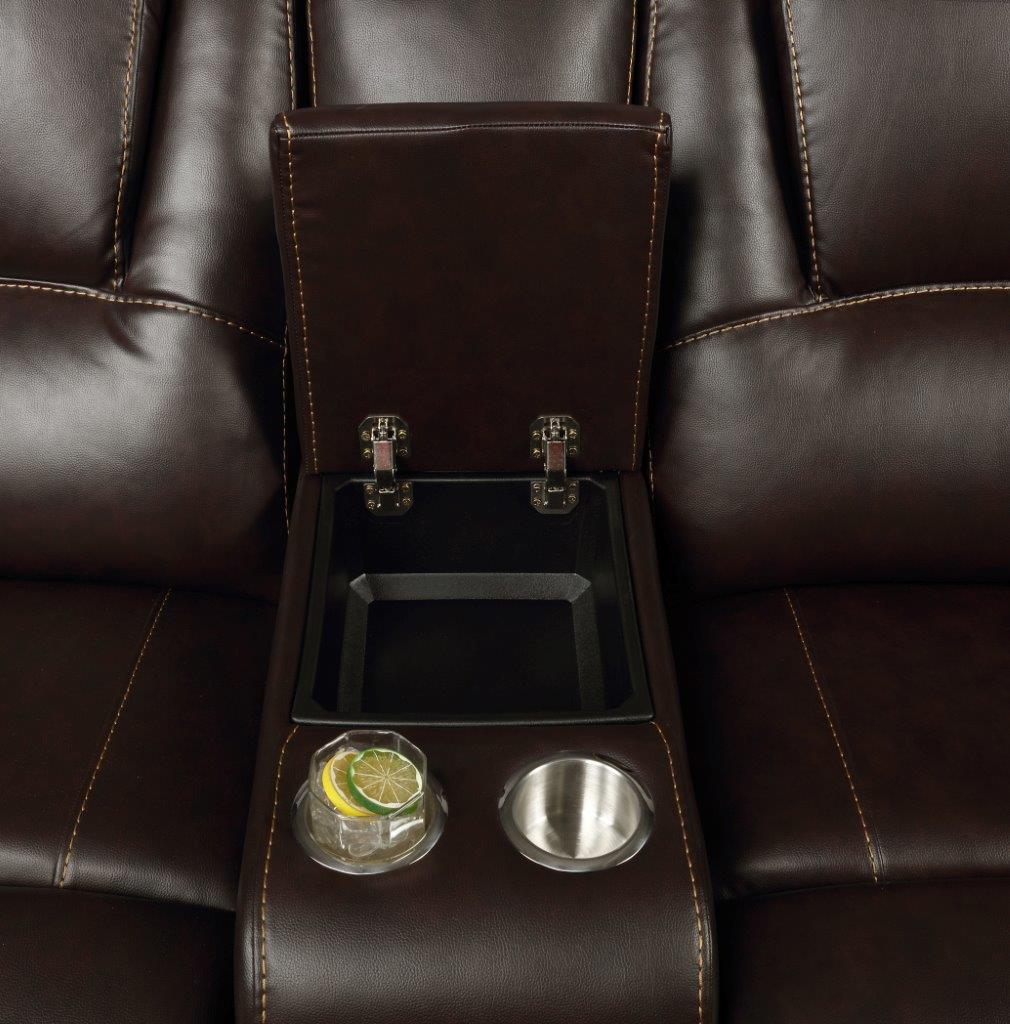 Hong Kong Faux Leather Power Reclining Sectional