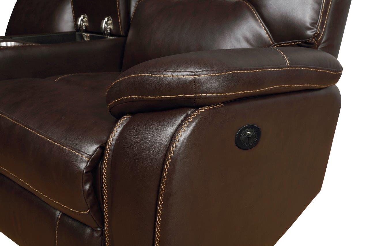 Hong Kong Faux Leather Power Reclining Sectional