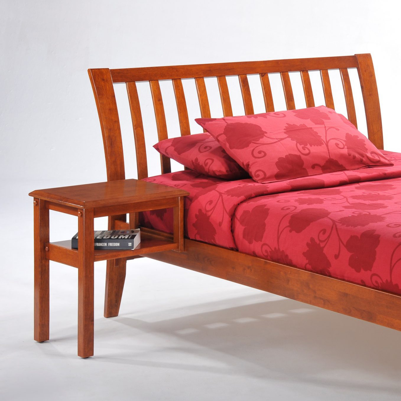Spices Nutmeg Wood K-Series High/Low Platform Bed