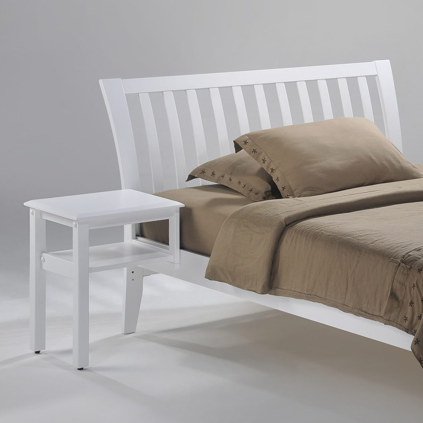 Spices Nutmeg Wood K-Series High/Low Platform Bed
