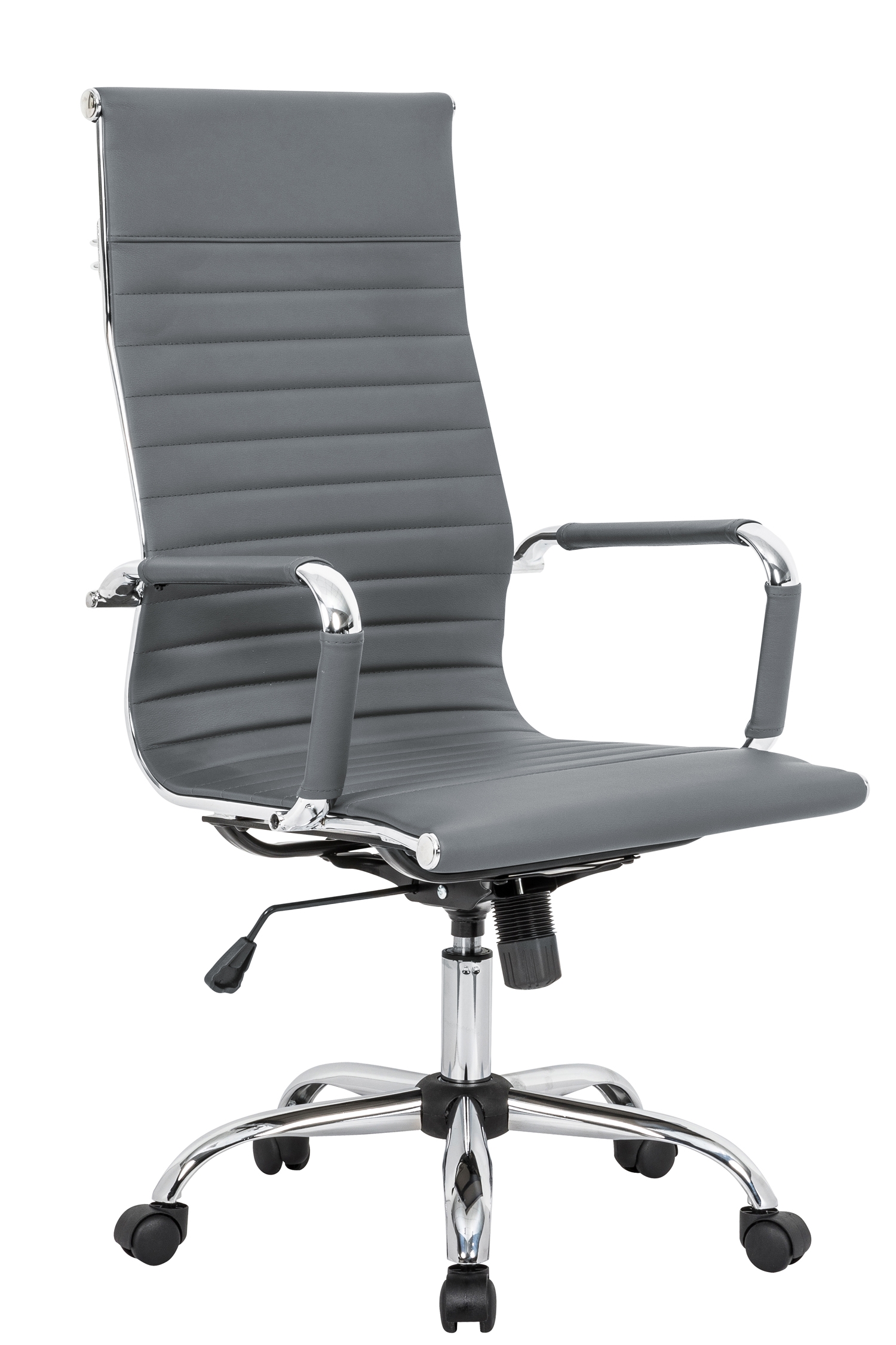 Hairs High-Back Leatherette Office Chair