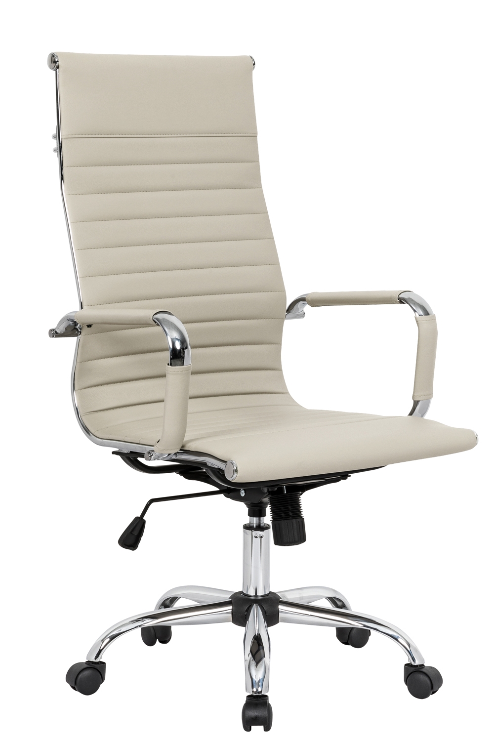 Hairs High-Back Leatherette Office Chair