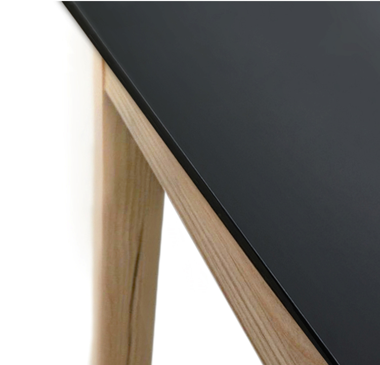 Nova Wood Rectangular HPL D47.2" Office Meeting Table for 8 Persons