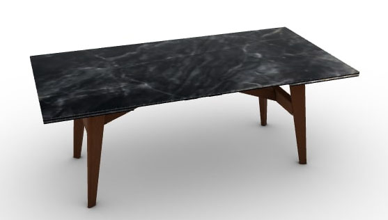 Abrey W78.7"-98.4"-118.1" Ceramic/Wood Customizable Extendable Rectangular Dining Table