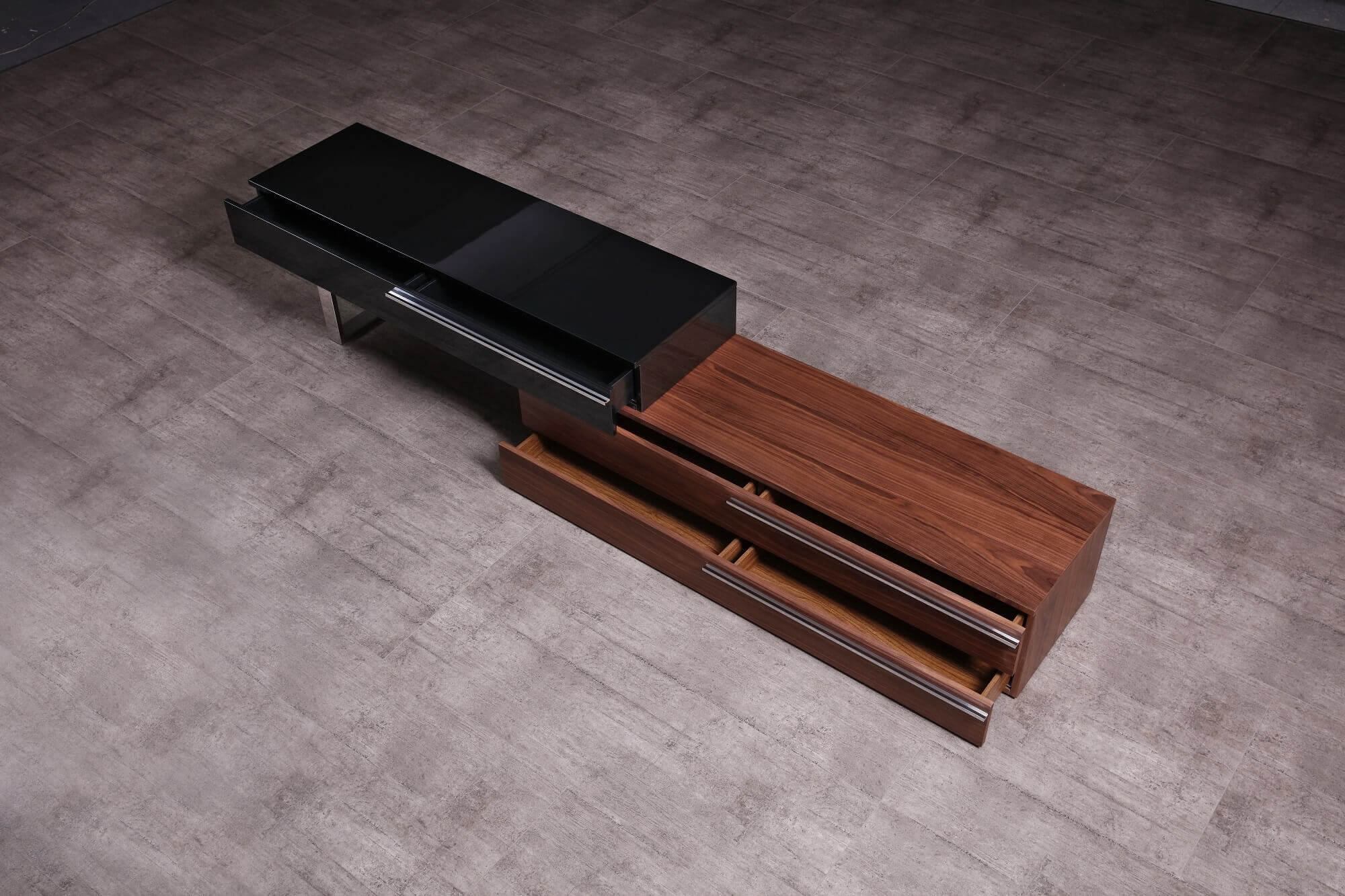 Hudson Modern TV Base for TVs up to 60"