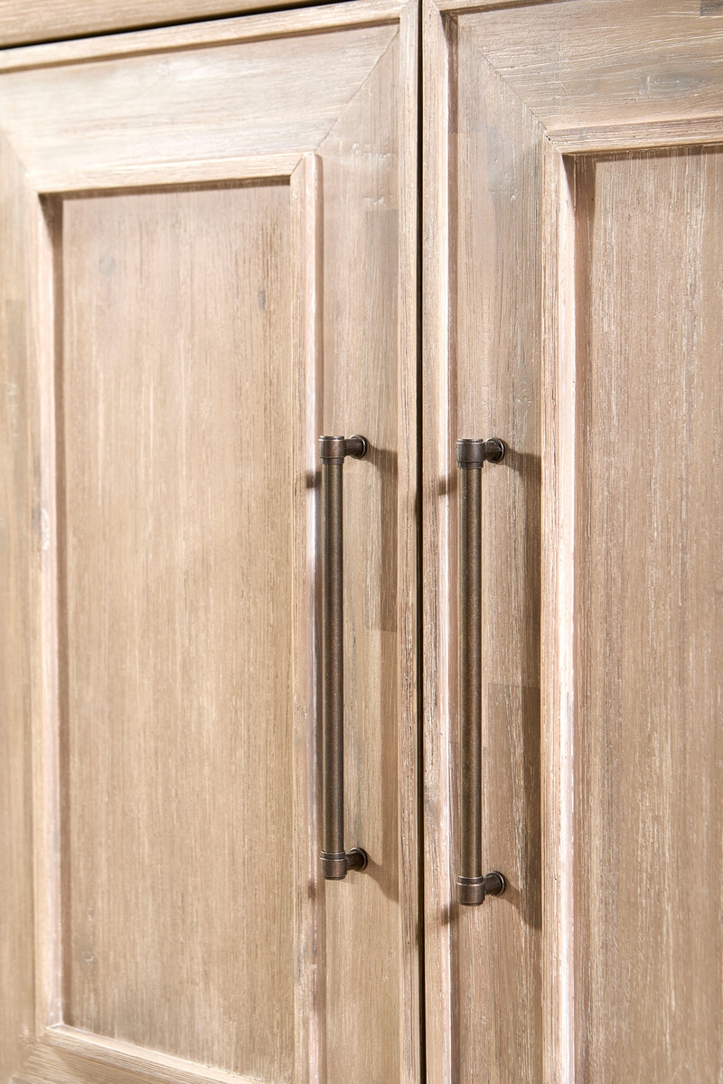 Hudson Wood Extendable Dining Set, Composition 5