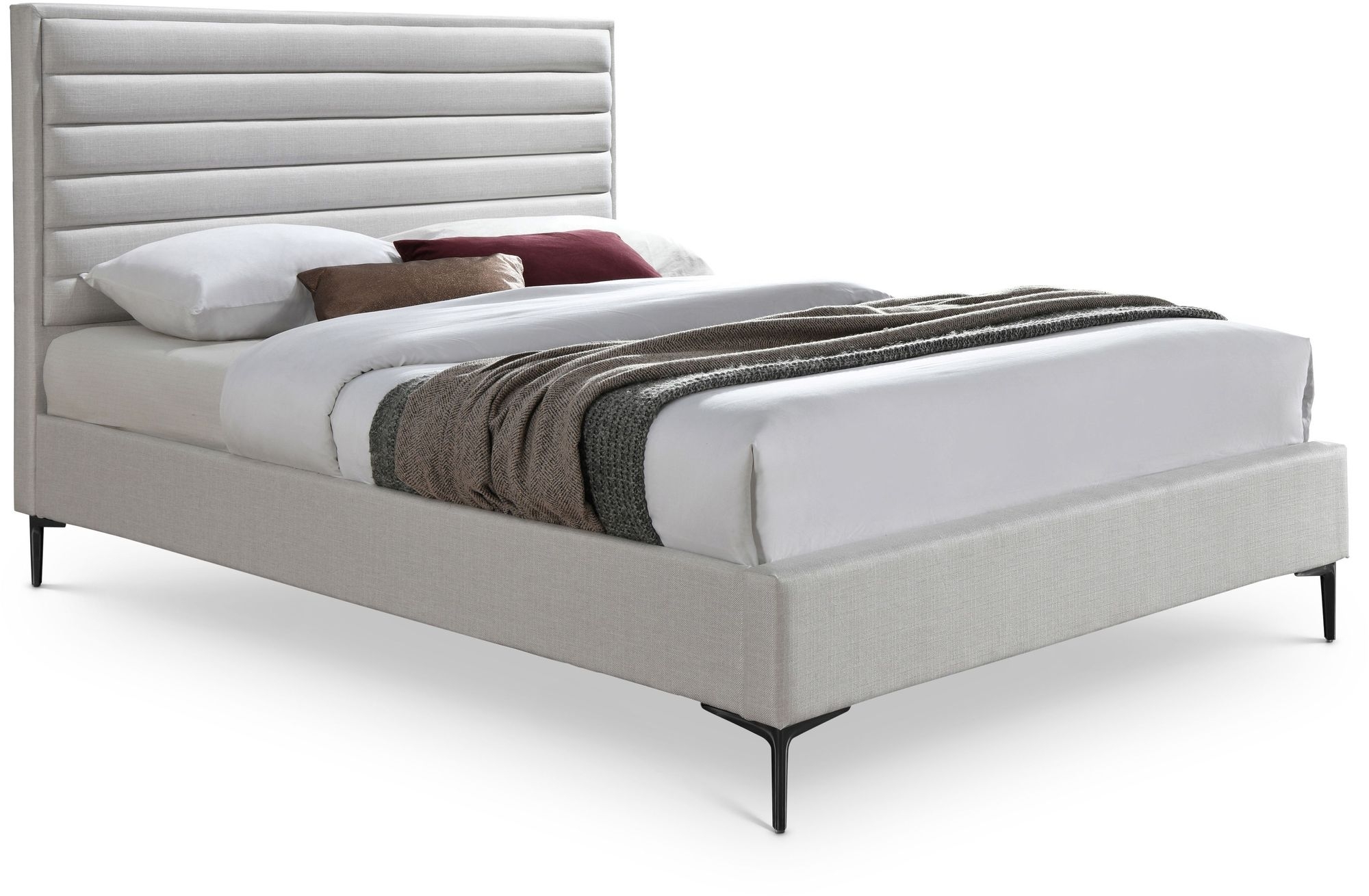 Hunter Linen Fabric Bed