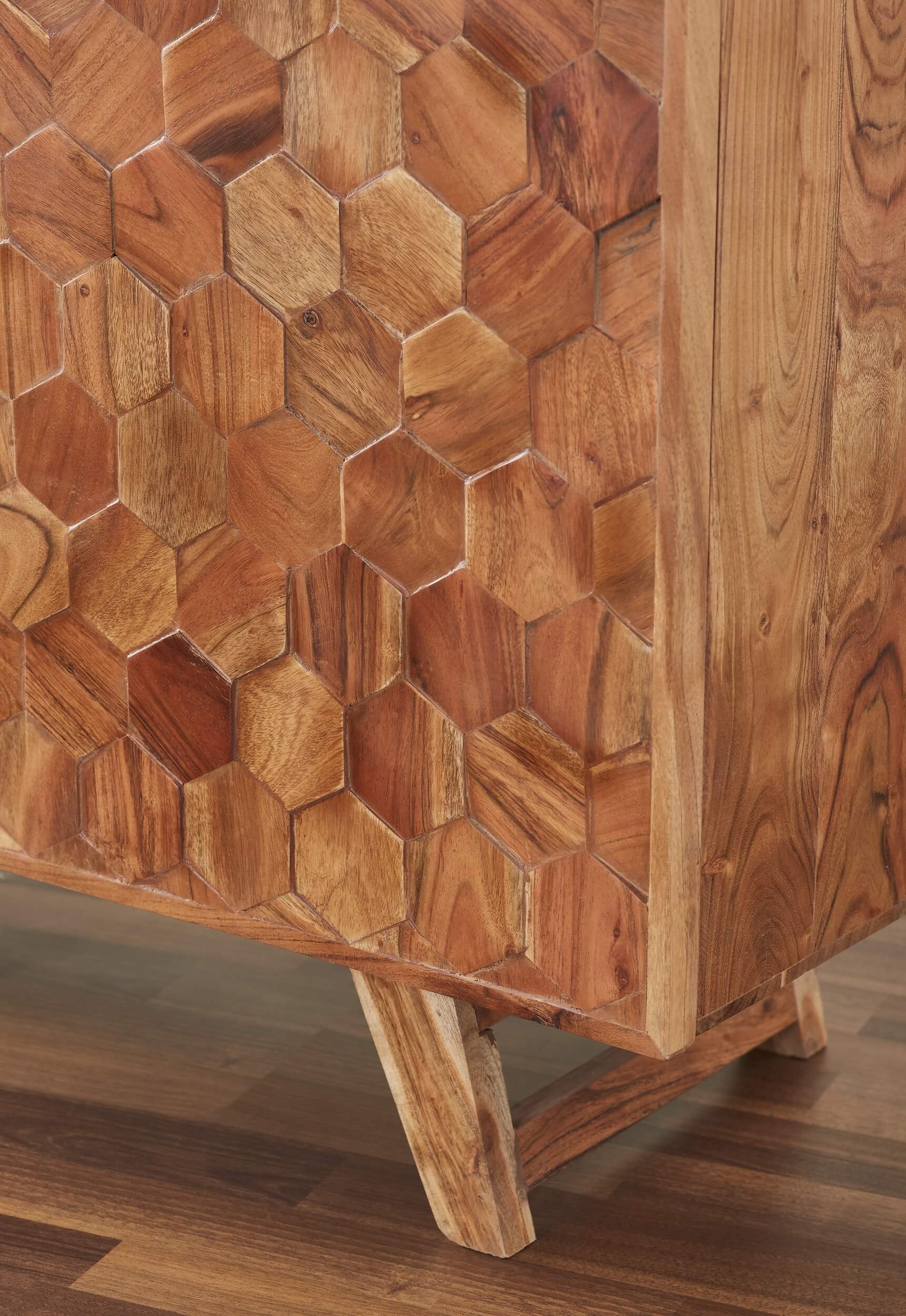 Hive Solid Hardwood 66" TV Unit